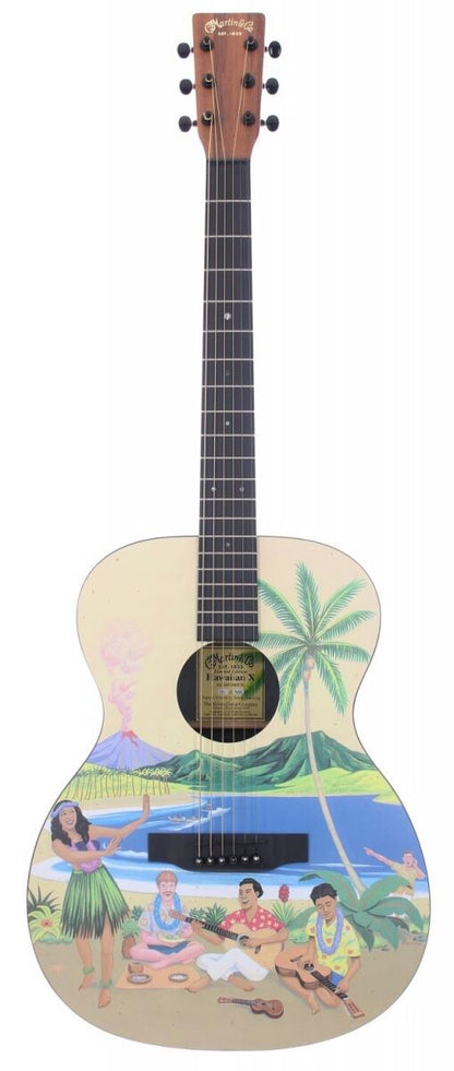 Martin & Co Hawaiian X Limited Edition Acoustic  Guitar w/ Hard Case