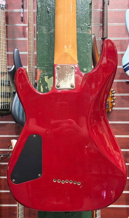 Schecter C-7 SGR 7-String Electric Guitar - Metallic Red - Pre-Loved