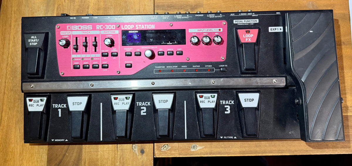 Boss RC-300 Triple Loop Station - Pre-Loved