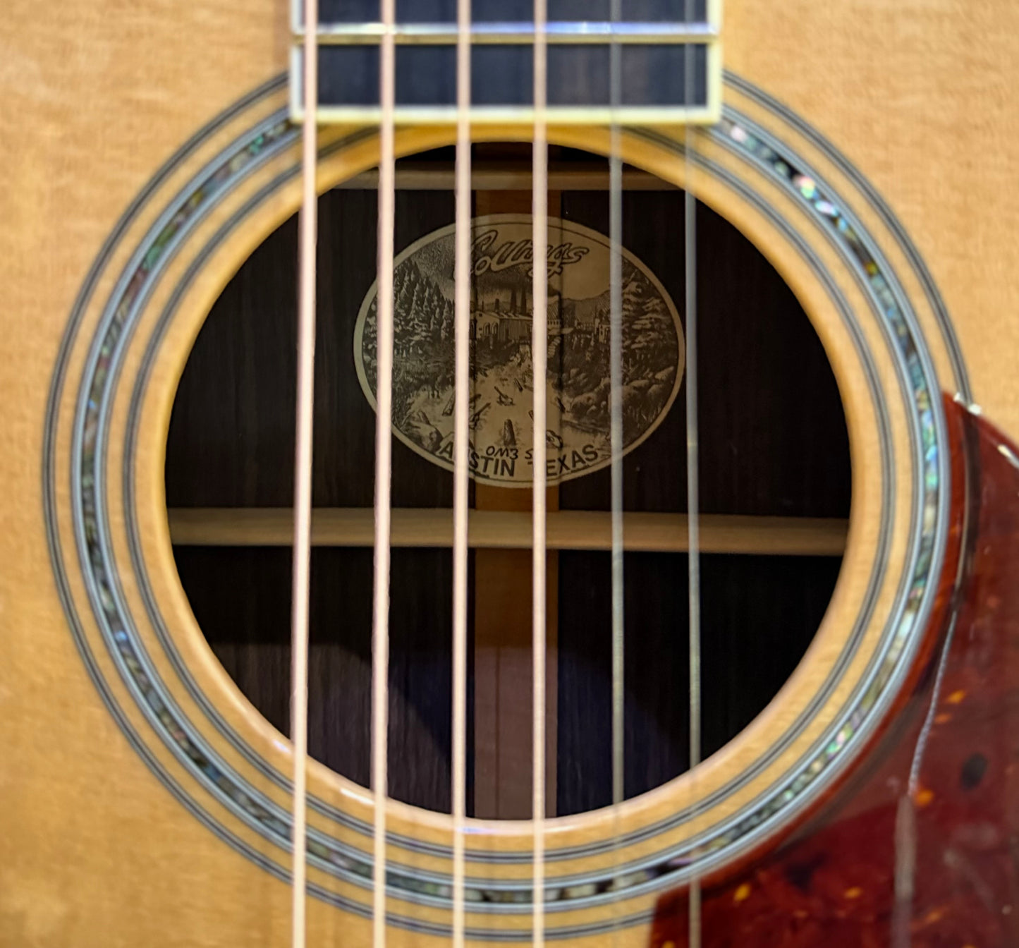 Collings OM3 Orchestra Model Acoustic Guitar - Pre-Loved