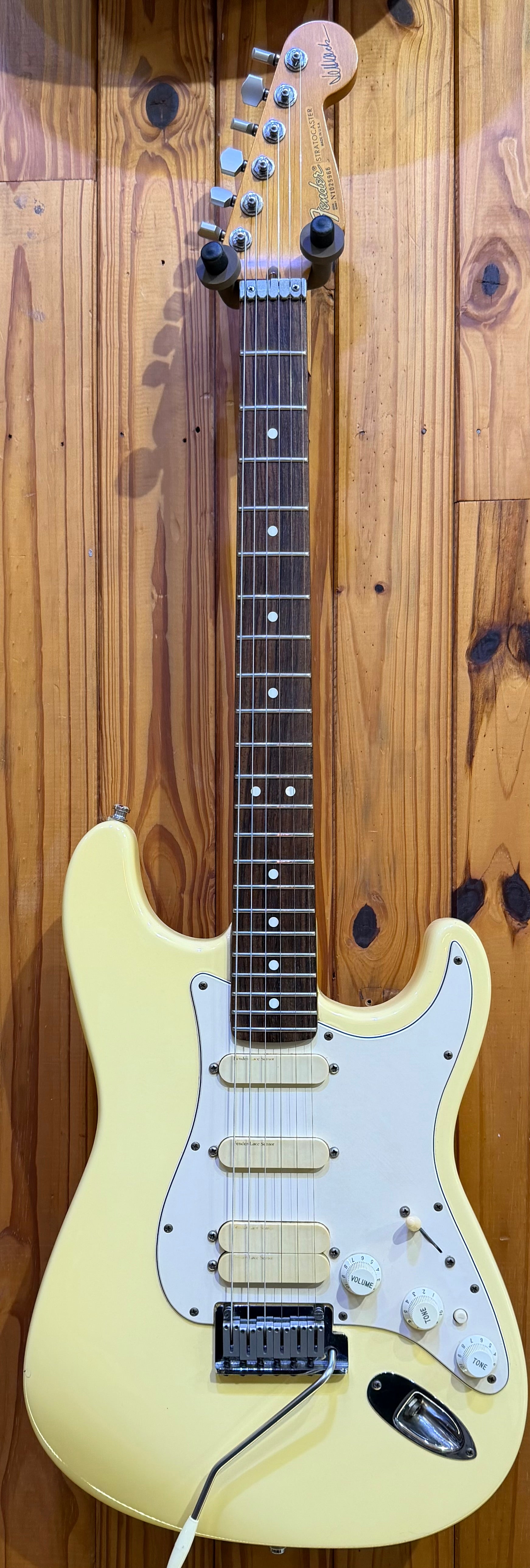 Fender 1991 Jeff Beck Signature Stratocaster - Vintage White - Pre