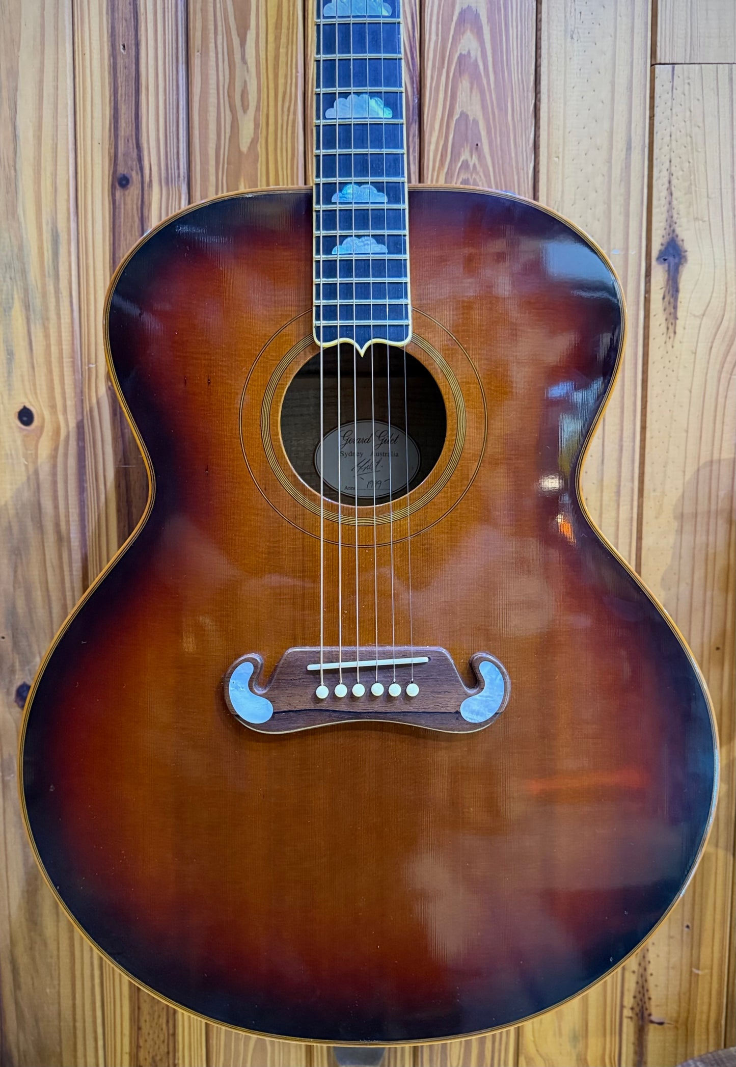 Gilet MG Series Handmade in Australia Acoustic Guitar - Pre-Loved