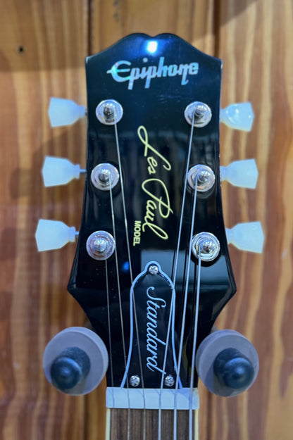 Epiphone Les Paul 'Inspired by Gibson' Standard 50s - Washed Cherry Burst - Left Handed - Pre-Loved