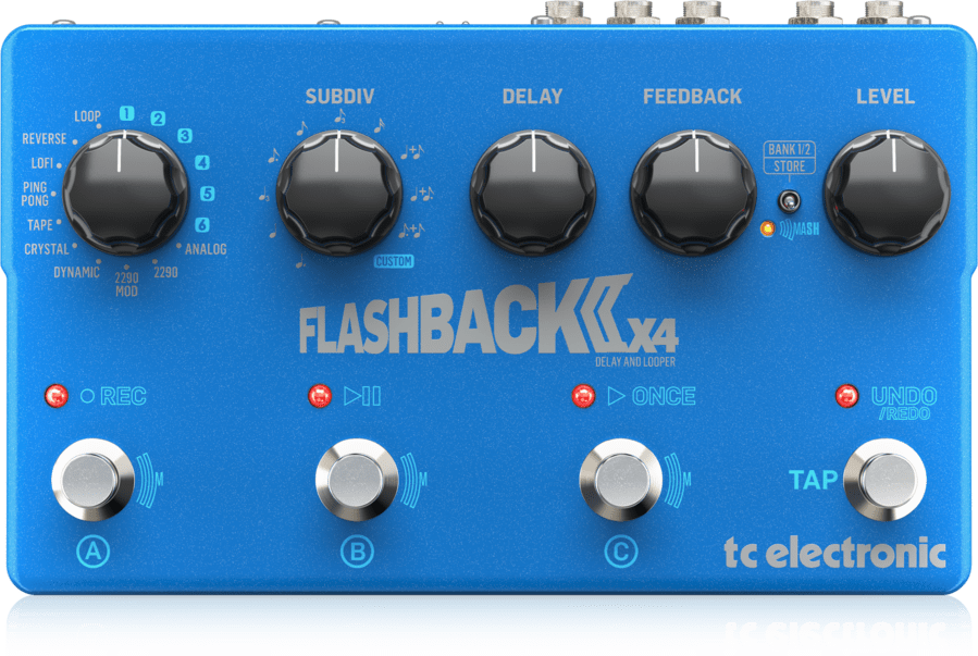 TC Elecrtronic Flashback II X4 Delay & Looper Pedal *Ex Demo*