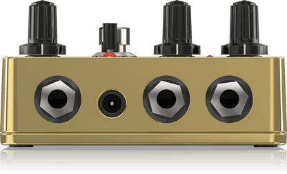 TC Electronic SCF Gold Chorus + Flanger Pedal - Special Edition Gold