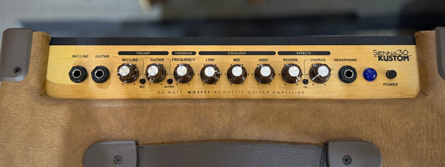 Kustom Sienna 30 Acoustic Instrument Amplifier - Pre-Loved