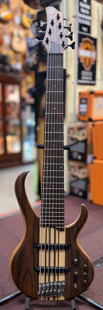 Ibanez BTB747 Premium 7-String Bass - Natural - Pre-Loved