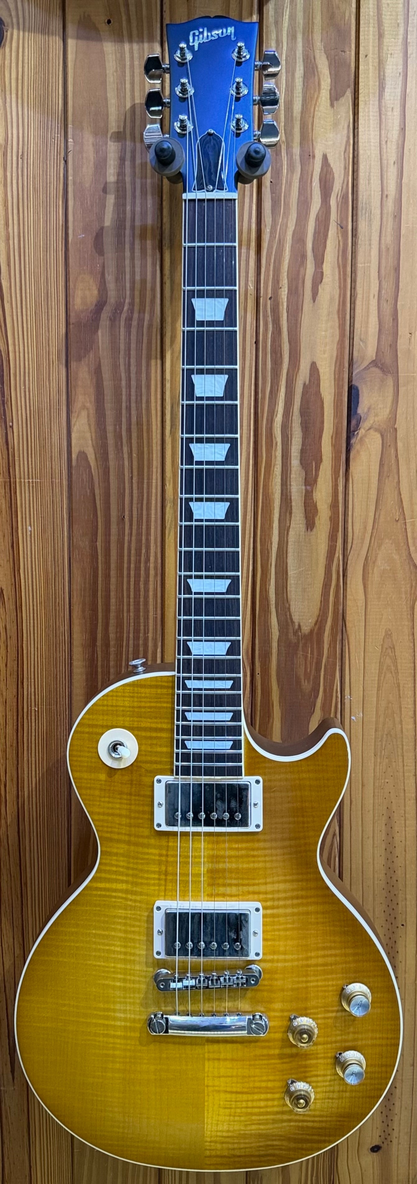 Gibson Kirk Hammett "Greeny” Les Paul Standard﻿﻿ - Greeny Burst - Pre-Loved
