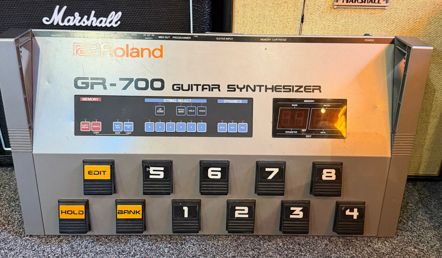 Roland G-707 Synth Guitar + GM-70 Midi Rack Unit + GR-700 Synth Pedal - Pre-Loved