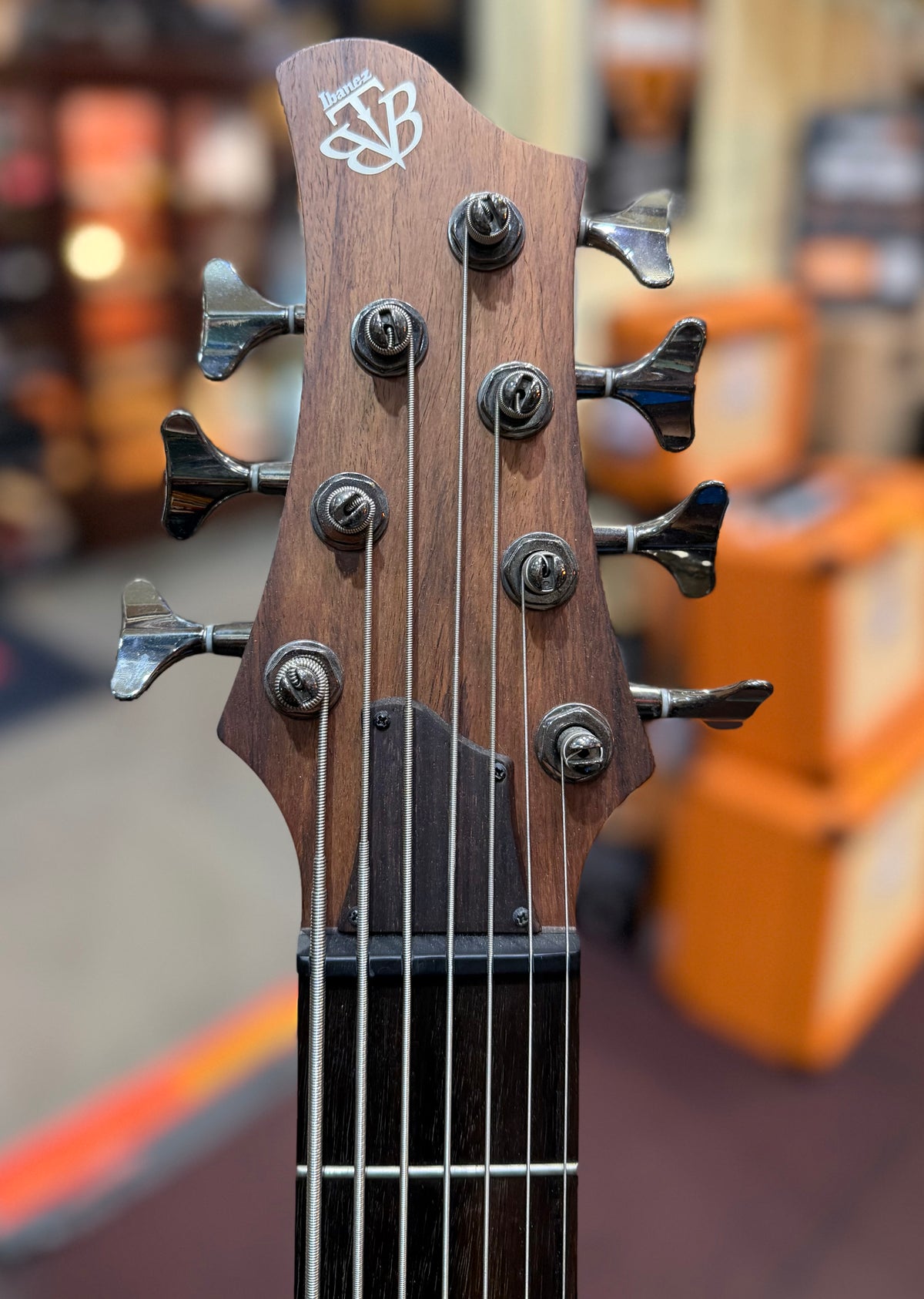 Ibanez BTB747 Premium 7-String Bass - Natural - Pre-Loved