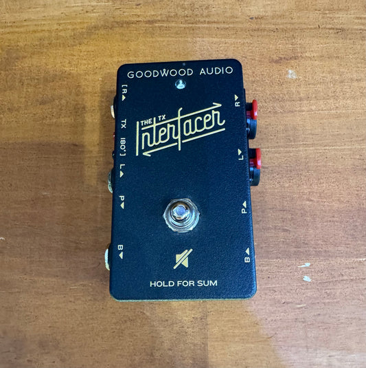 Goodwood Audio 'The TX Interfacer' Pedalboard Junction Box w/ Audio Transformer - Pre-Loved