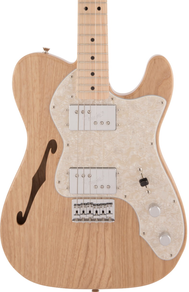 Fender Made in Japan Traditional '70s Thinline Telecaster - Natural