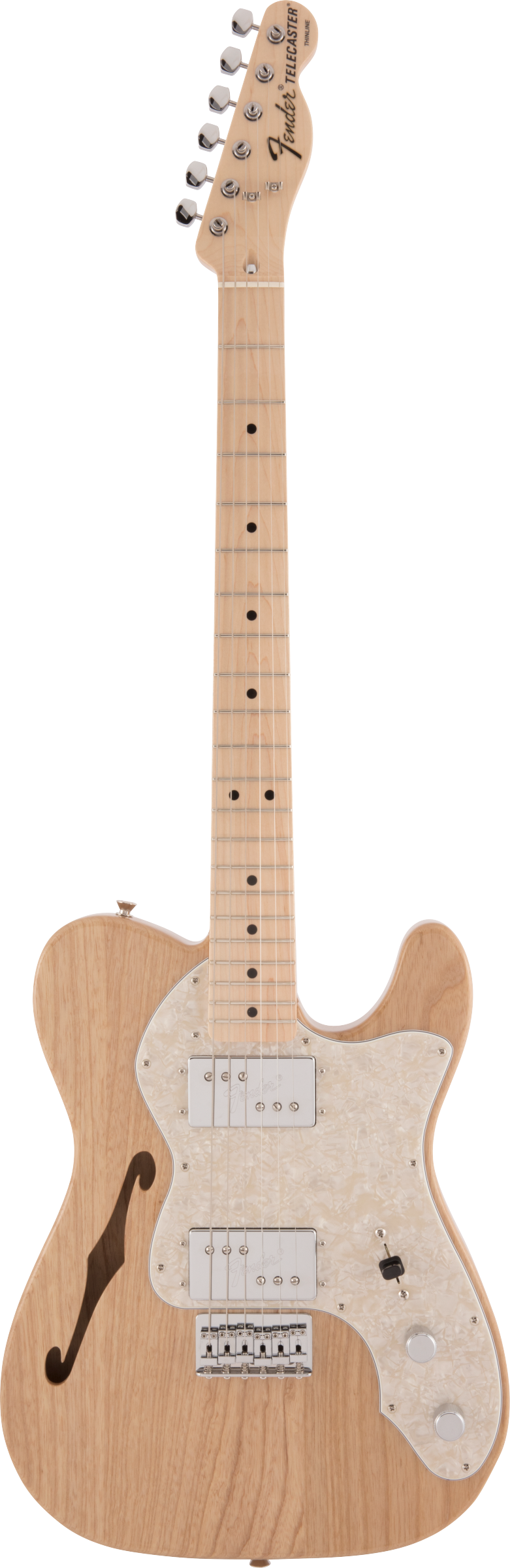 Fender Made in Japan Traditional '70s Thinline Telecaster - Natural