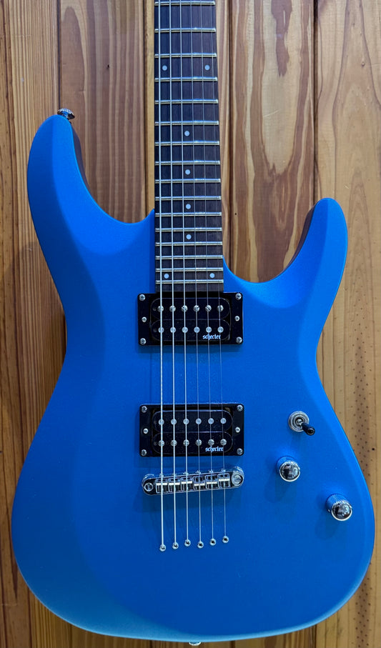 Schecter C-6 Deluxe - Satin Blue - Pre-Loved
