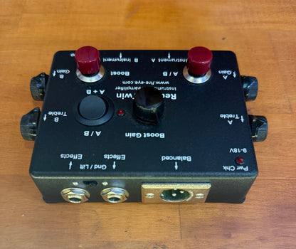 Fire-Eye Development Red-Eye TWIN MK2 Dual Input Active & Passive Preamp DI - Pre-Loved