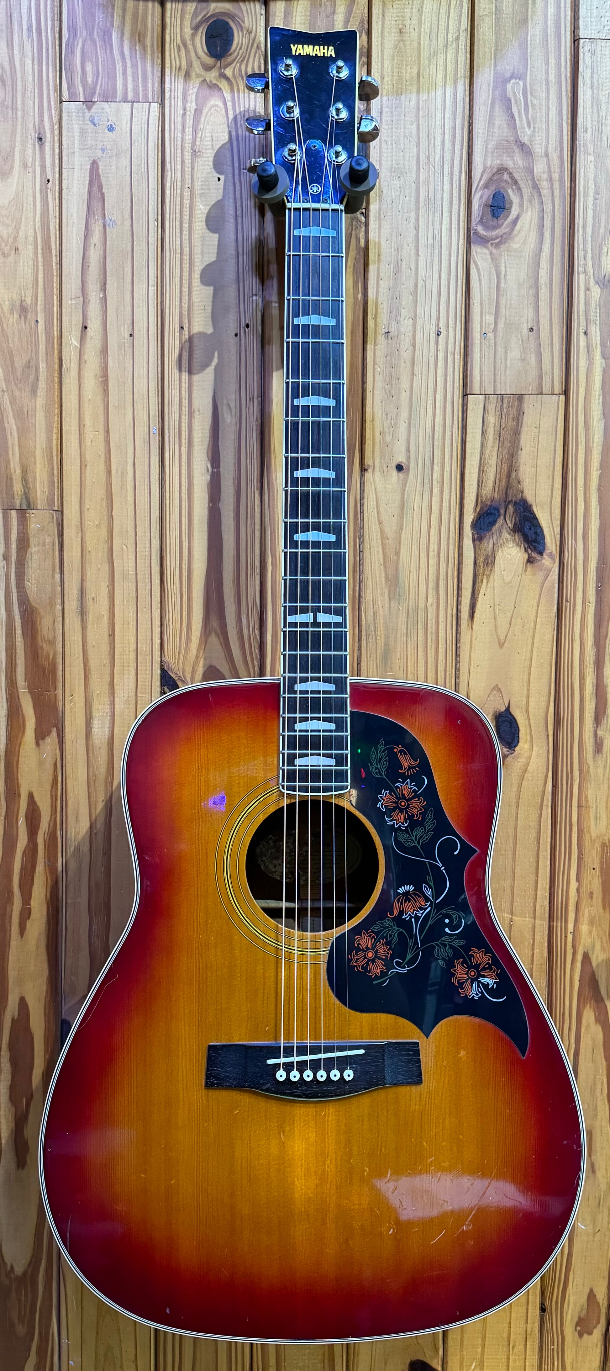 Acoustic Guitar Yamaha FG-351 Natural 80% Frets Japan Made