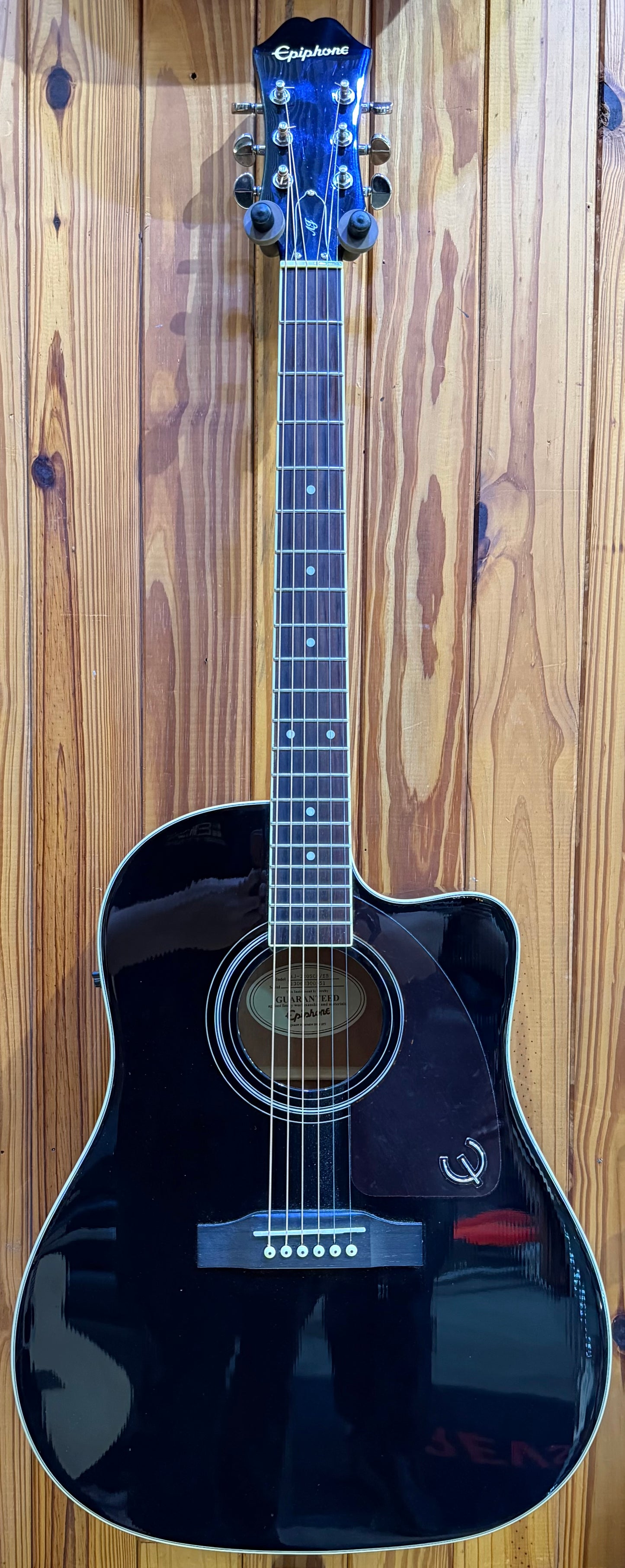 Epiphone AJ-220SCE Acoustic - Gloss Black - Pre-Loved