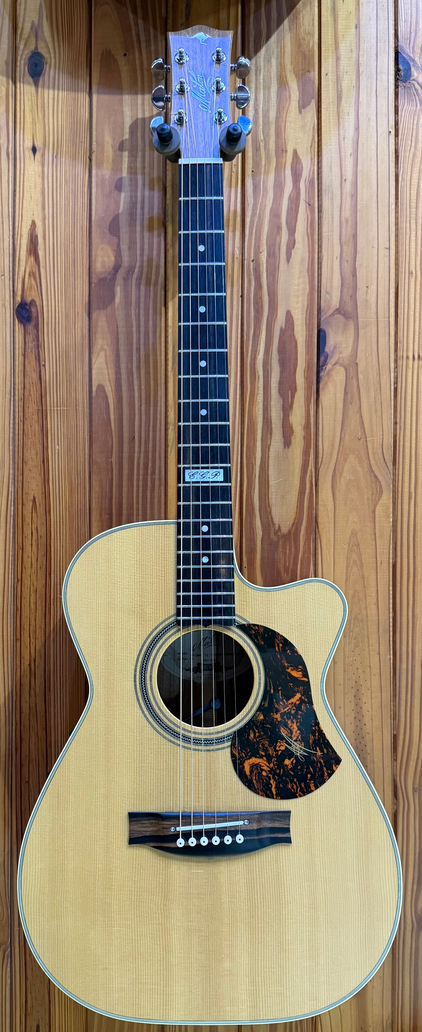 Maton EBG808C-TE Tommy Emmanuel Signature Acoustic Guitar - Pre-Loved