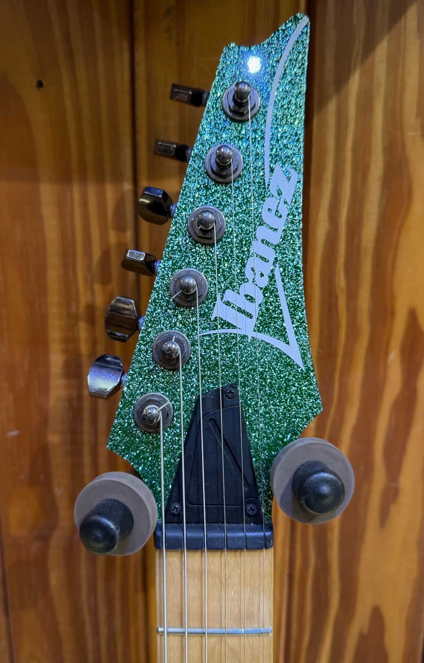 Ibanez RG421MSP Electric Guitar - Green Sparkle - Pre-Loved