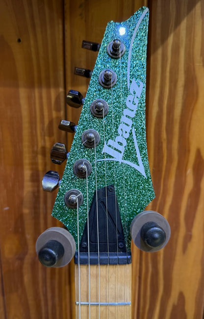 Ibanez RG421MSP Electric Guitar - Green Sparkle - Pre-Loved
