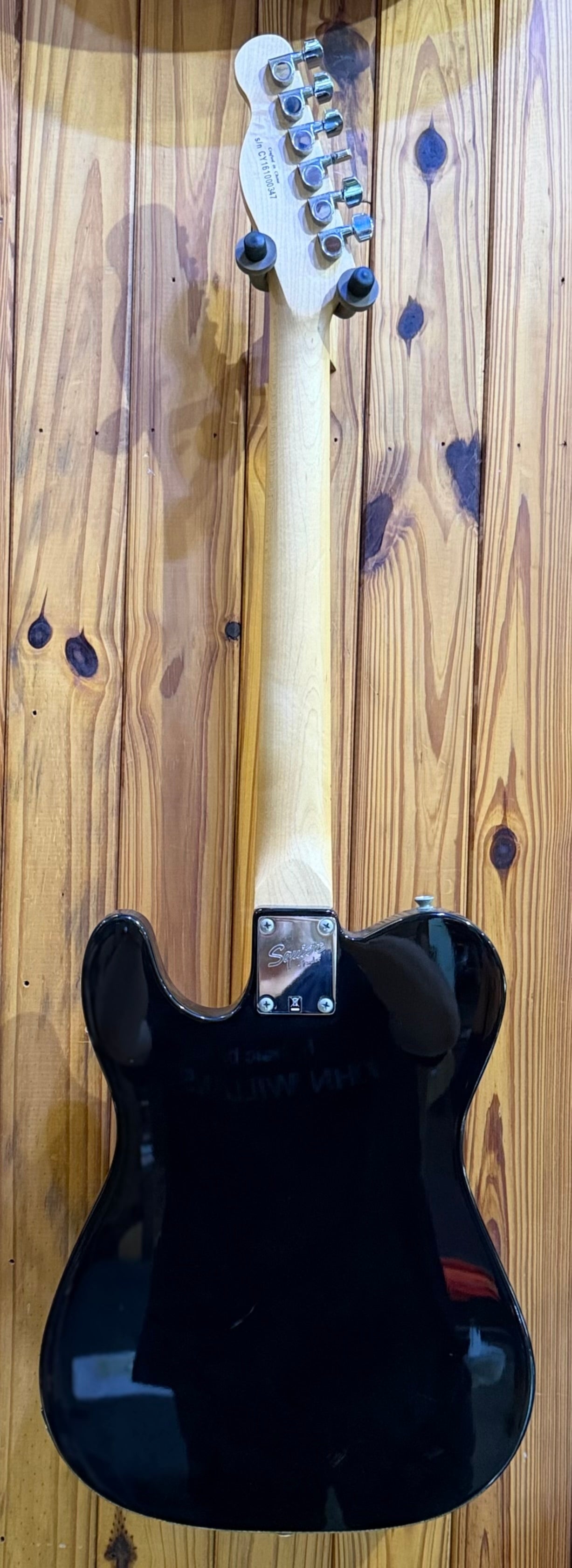 Squier Affinity Telecaster Electric Guitar - Black - Pre-Loved