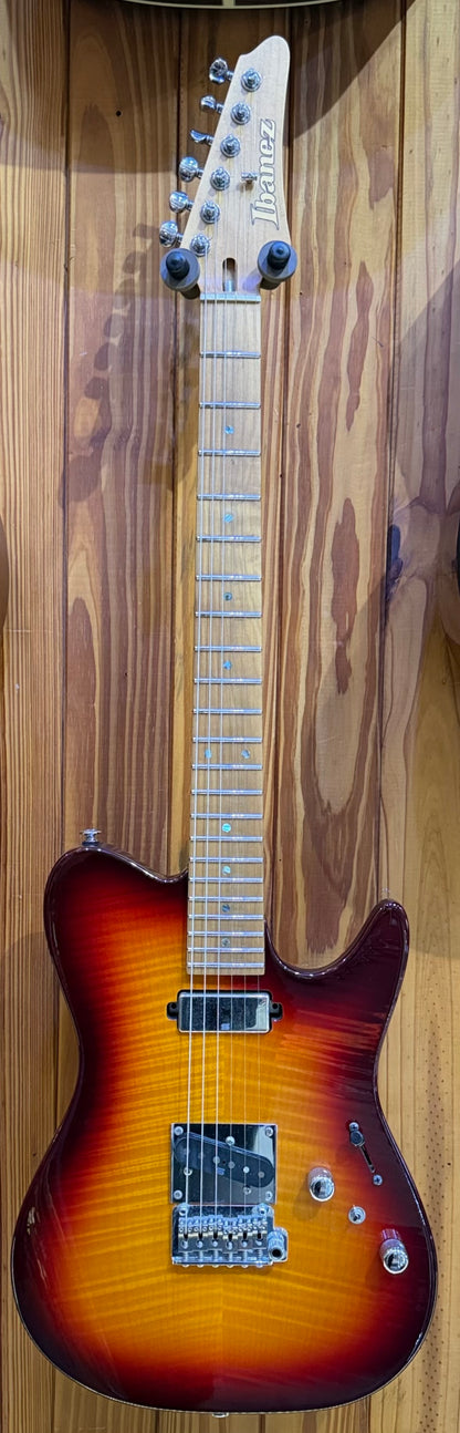 Ibanez AZS2200F STB Prestige Electric Guitar w/ Flame Maple Top -Sunset Burst - Pre-Loved