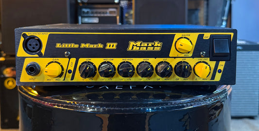 Markbass Little Mark III 500W Bass Head w/bag - Pre-Loved