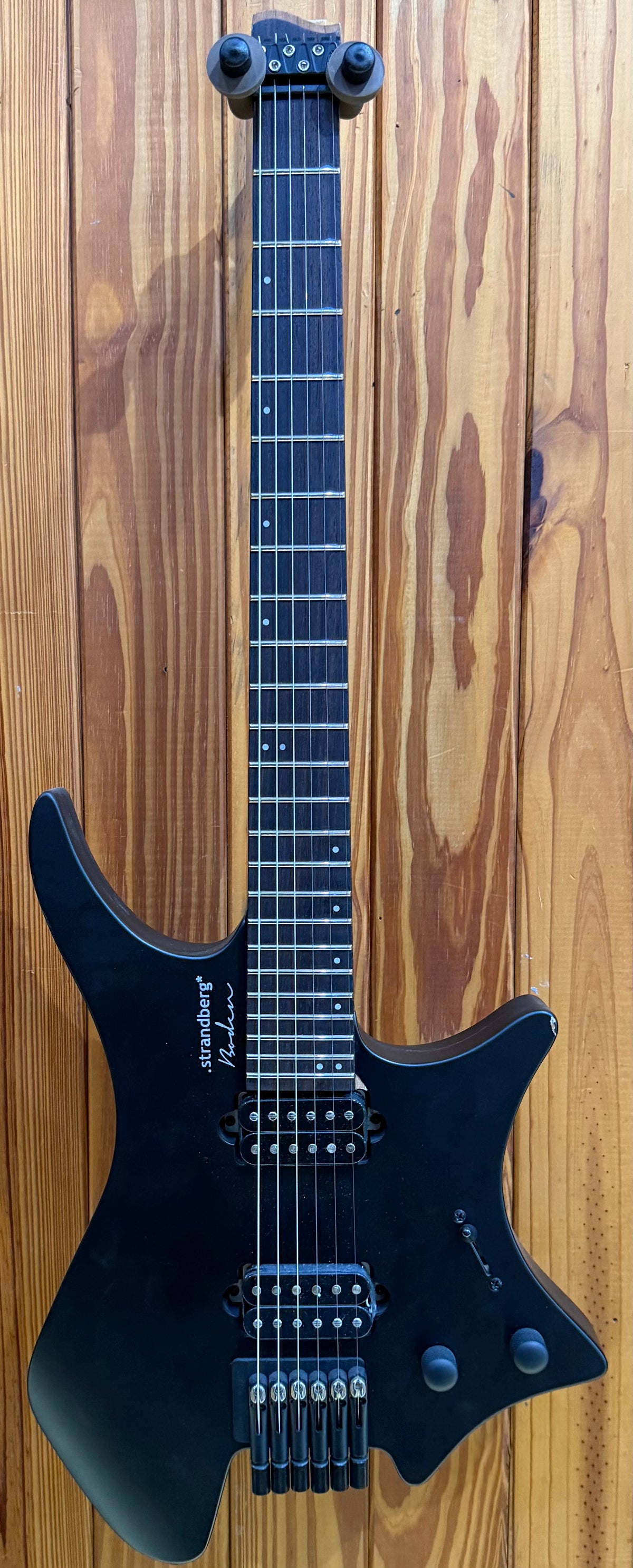Strandberg Boden Essential 6 Electric Guitar -  Black Granite - B-Stock