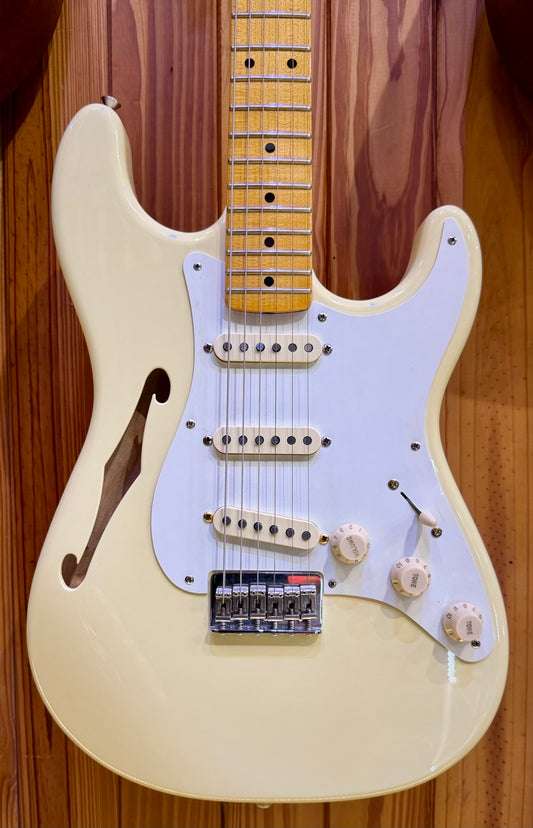 'Partscaster' Stratocaster (Warmoth Body / Fender Neck)  - Vintage White - Pre-Loved