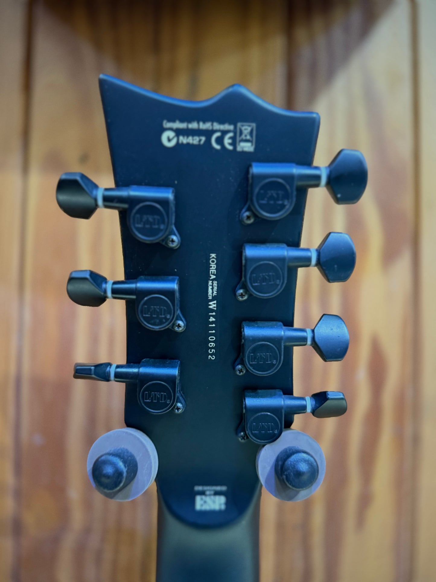 LTD (Designed by ESP) GC-407 - Satin Black - Pre-Loved