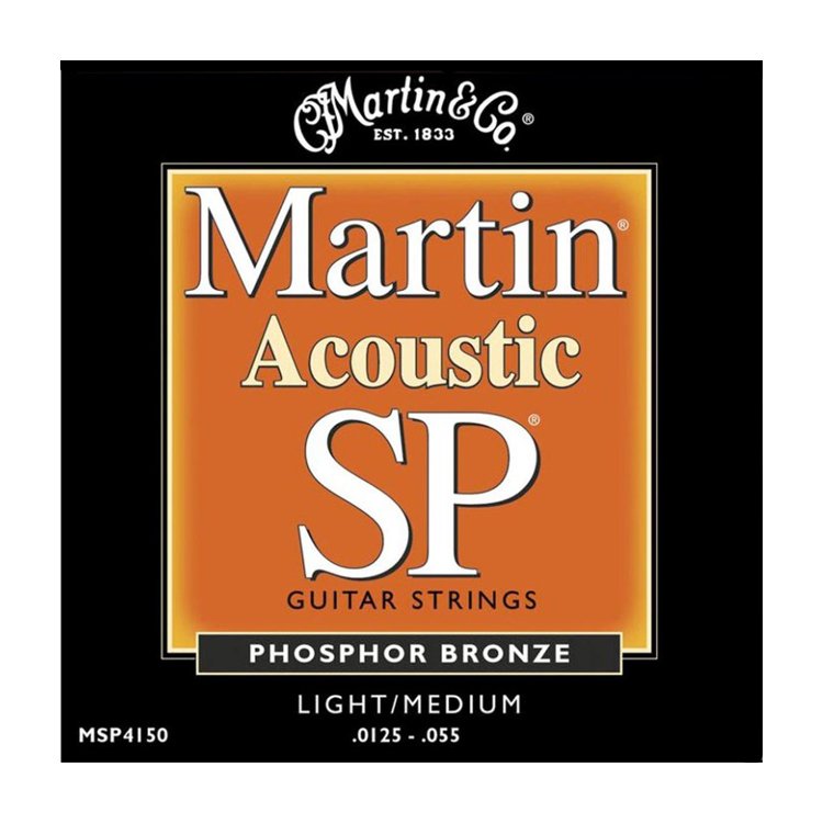 Martin & Co MSP4150 Phosphor Bronze Light/Med 12.5-55