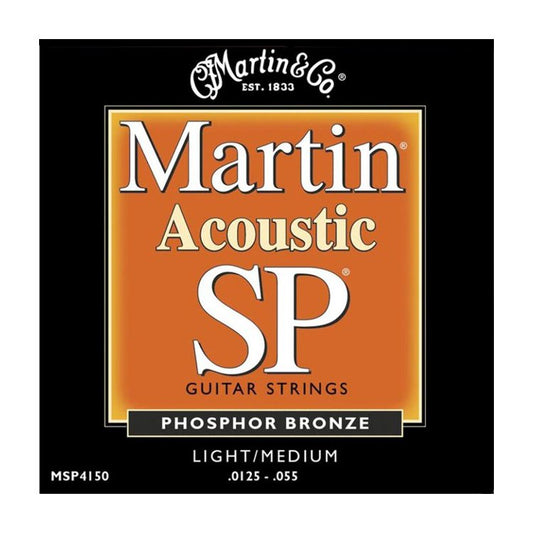 Martin & Co MSP4150 Phosphor Bronze Light/Med 12.5-55
