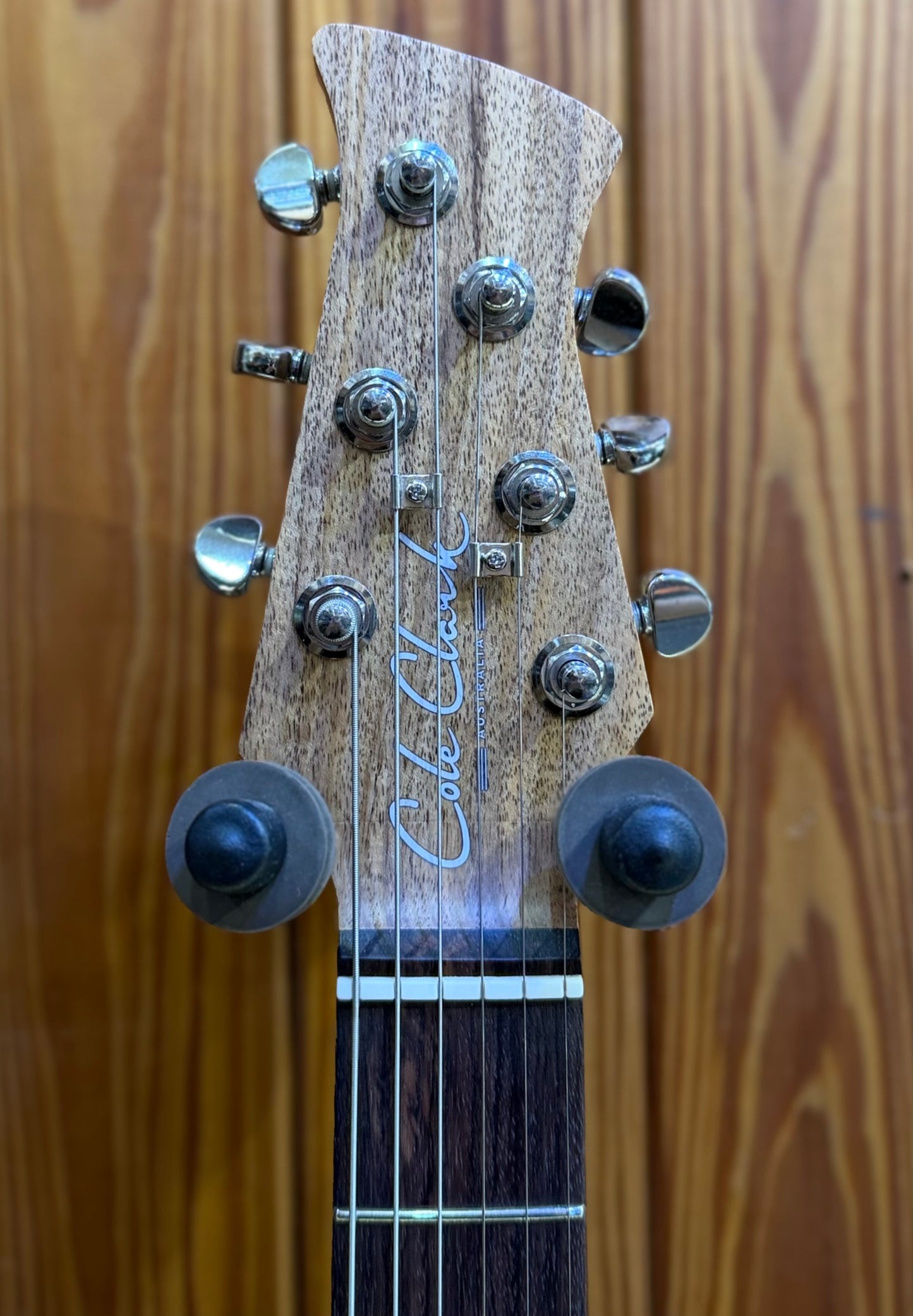Cole Clark Hollow Baby HSS Semi-Hollow Electric Guitar - Black