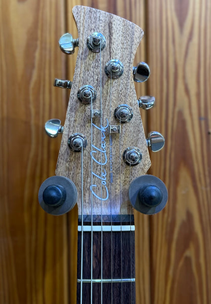 Cole Clark Hollow Baby HSS Semi-Hollow Electric Guitar - Black