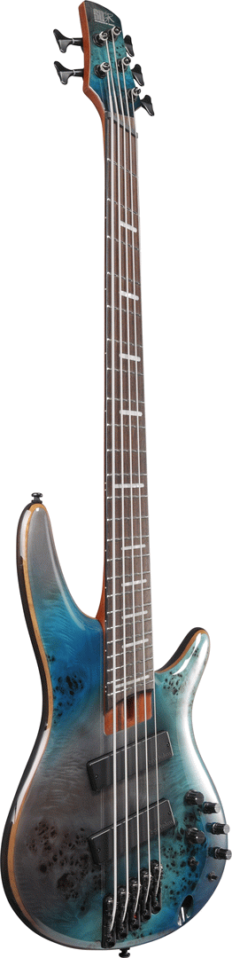 Ibanez SRMS805 5 String Bass - Tropical Seafloor