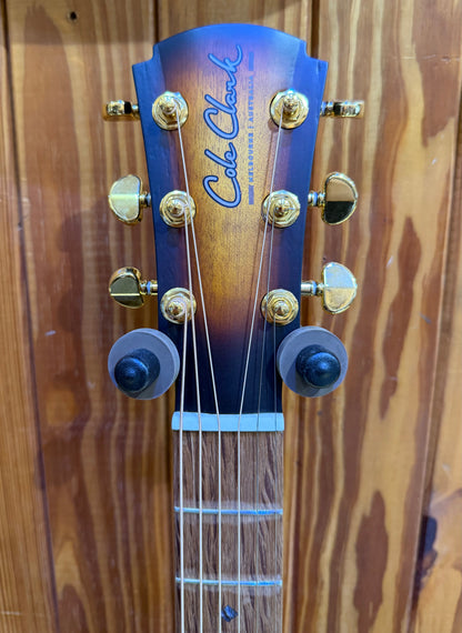 Cole Clark TL2EC-SSO Thinline Angel - Silky Oak - Sunburst