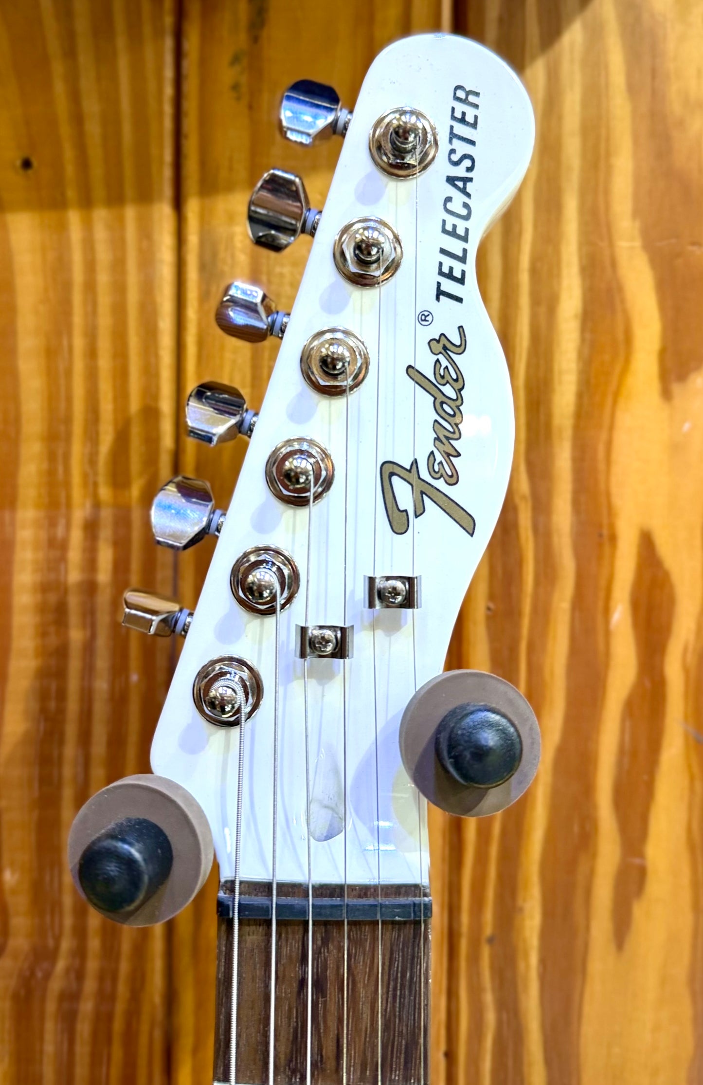 Fender Jim Adkins JA-90 Telecaster Thinline - White - Pre-Loved