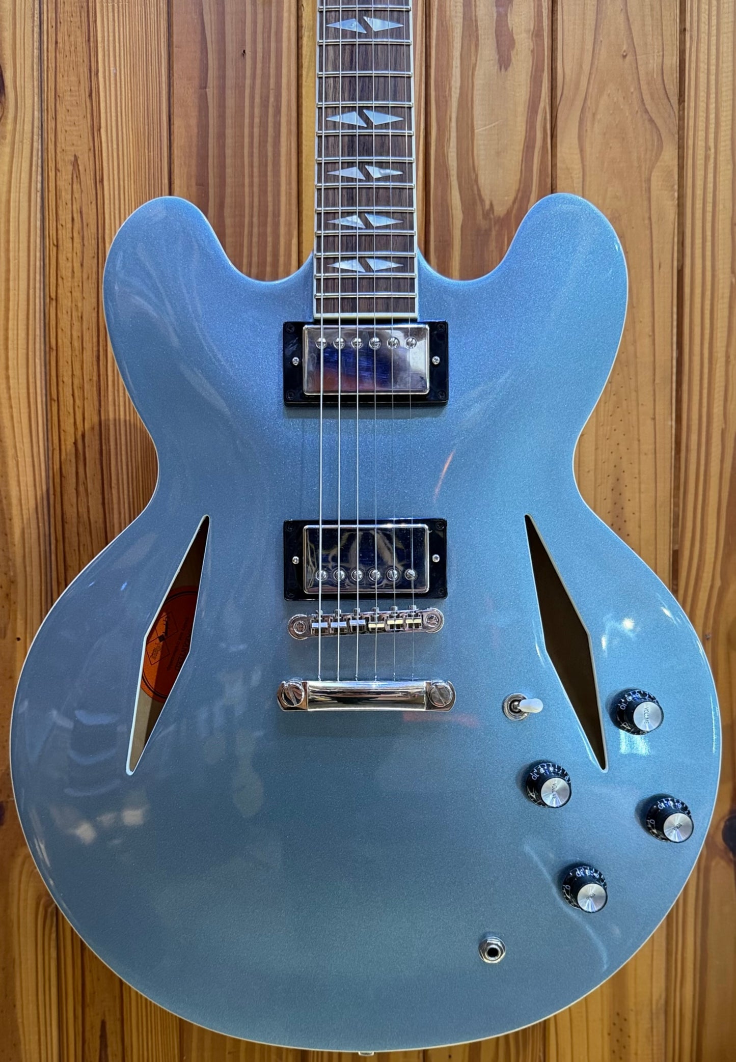 Epiphone DG-335 Hollowbody Dave Grohl Signature - Pelham Blue - Pre-Loved