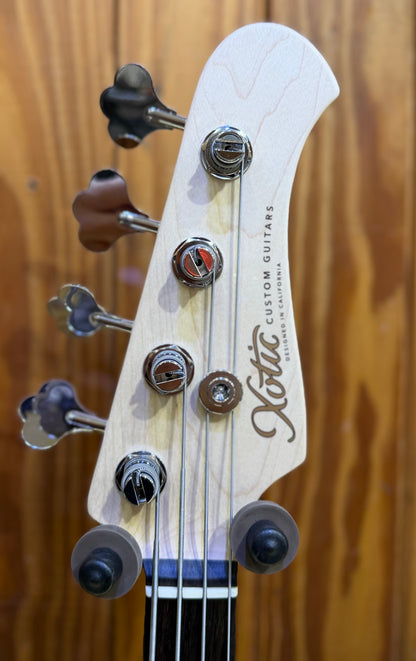 Xotic XJ-1T 4-String Jazz Bass - Alder - Black Cherry Metallic - #3653