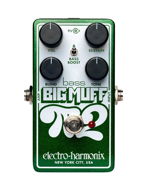 Electro-Harmonix Nano Bass Big Muff 2 Analogue Fuzz Pedal
