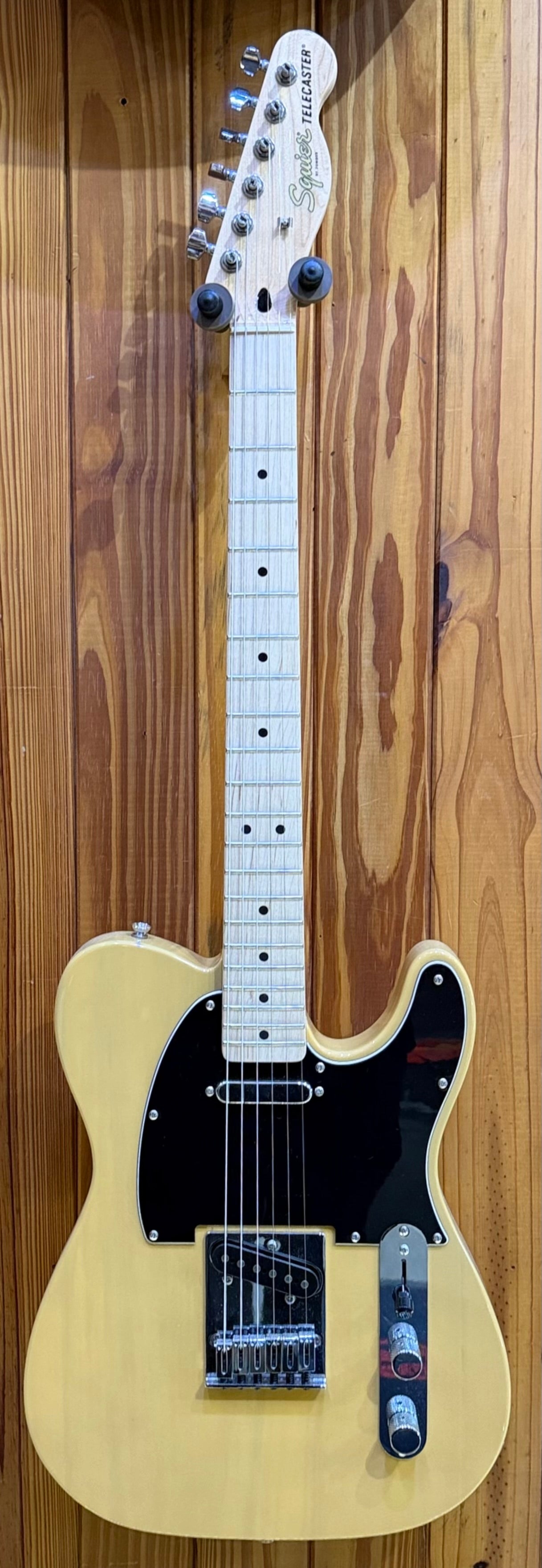 Squier Affinity Telecaster Electric Guitar - Butterscotch - Pre-Loved