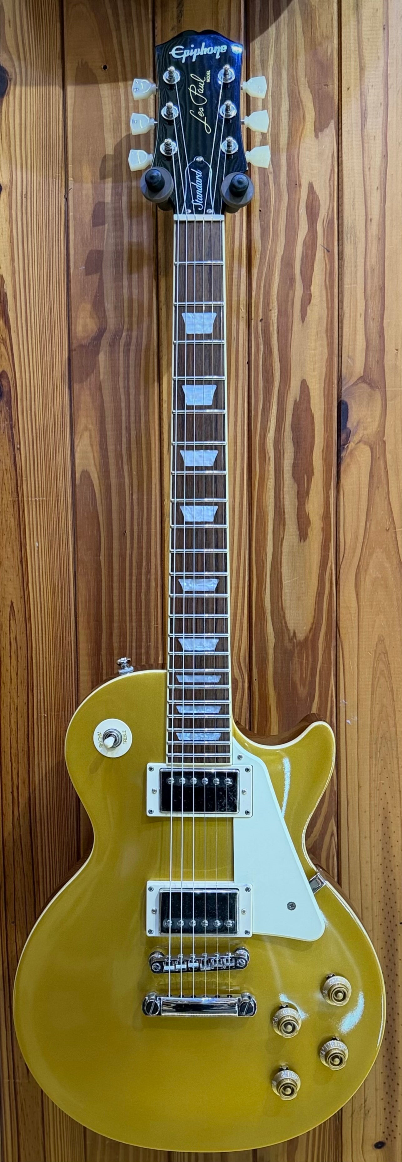 Epiphone Les Paul 'Inspired by Gibson' Standard 50s - Metallic Gold - Pre-Loved