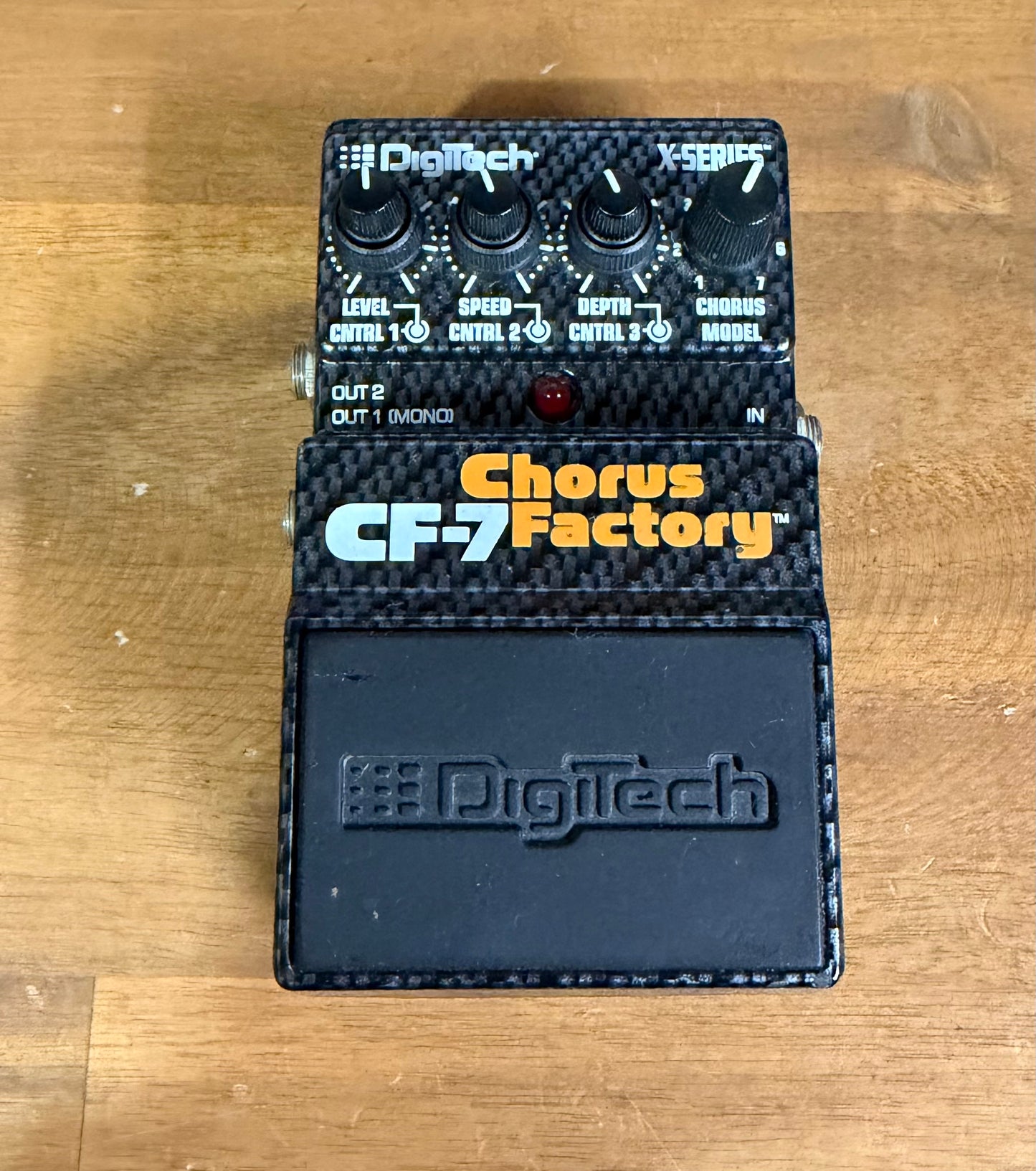 Digitech CF-7 Chorus Factory Pedal - Pre-Loved