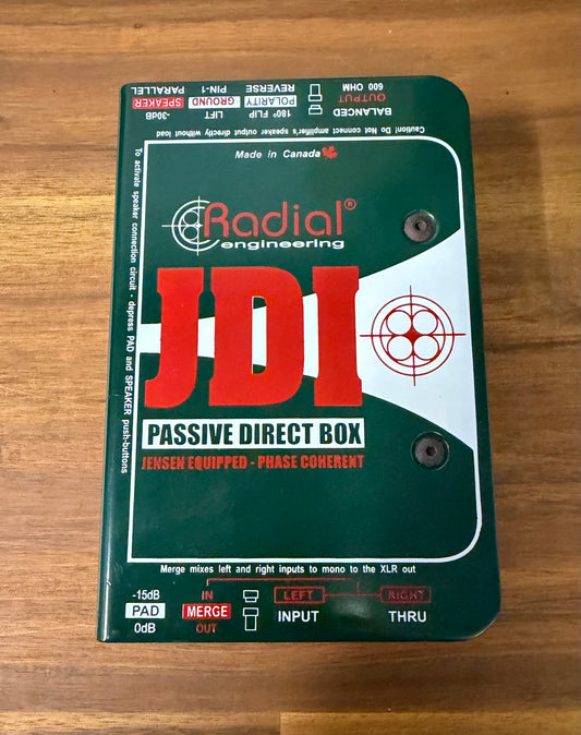 Radial JDI - Passive DI Box - Pre-Loved