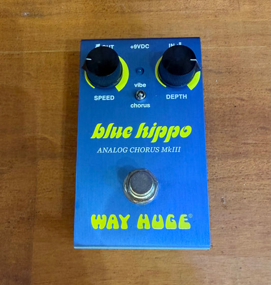 Way Huge Smalls Blue Hippo Analog Chorus Pedal - Pre-Loved