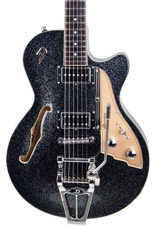 Duesenberg Starplayer TV Electric Guitar - Black Sparkle