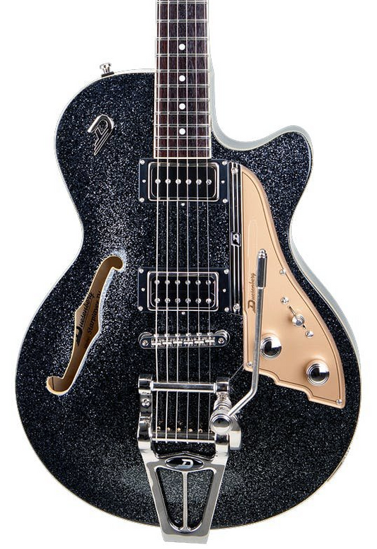 Duesenberg Starplayer TV Electric Guitar - Black Sparkle