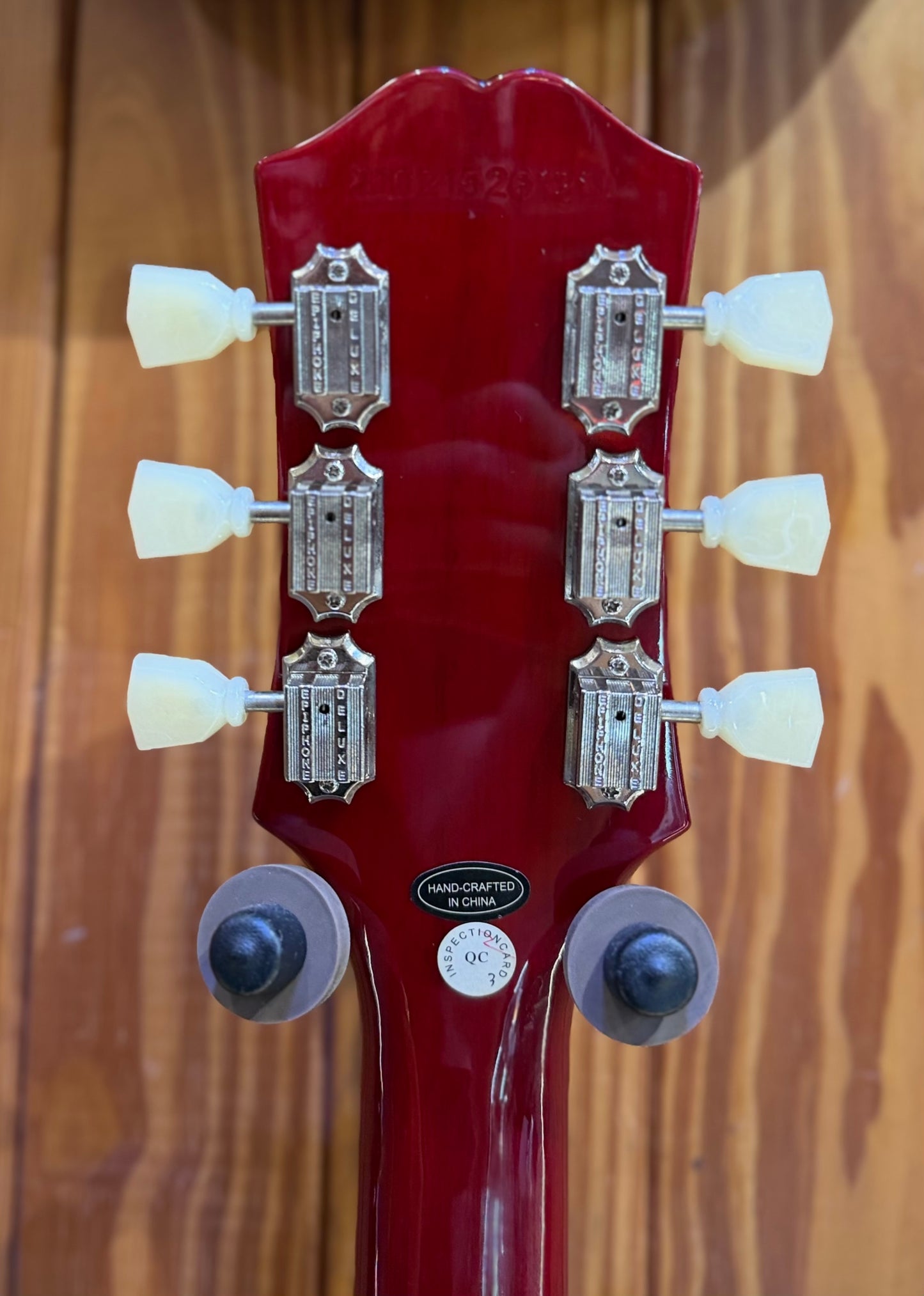 Epiphone Les Paul 'Inspired by Gibson' Standard 50s - Washed Cherry Burst - Left Handed - Pre-Loved