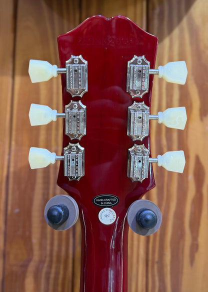 Epiphone Les Paul 'Inspired by Gibson' Standard 50s - Washed Cherry Burst - Left Handed - Pre-Loved