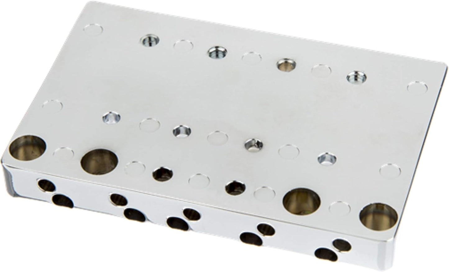 Fender HiMass 5-String Bass Wide Bridge Assembly with Zinc Saddles - Chrome